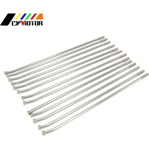 Motorcycle 36PCS Steel 18" Rear Wheel Spokes Nipples For YAMAHA YZ125 YZ250 YZ250F YZ450F WR250F WR450F YZ YZF WR WRF 125 250