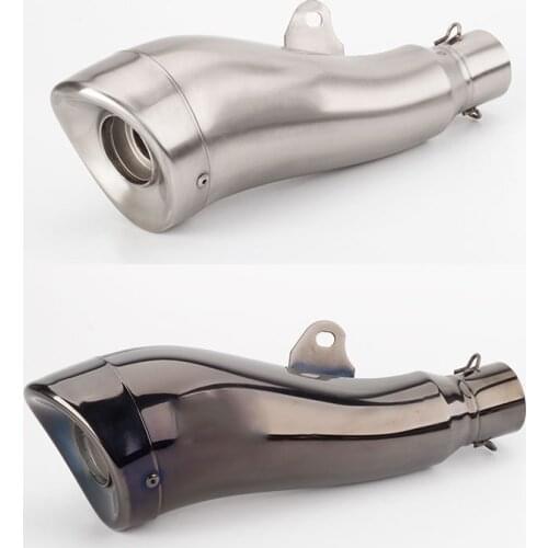 HOT sell 38-51mm motorcycle Refit exhaust pipe dolphin exhaust pipe With DB Killer FOR RS150 R25 MT07 R6 CBR300