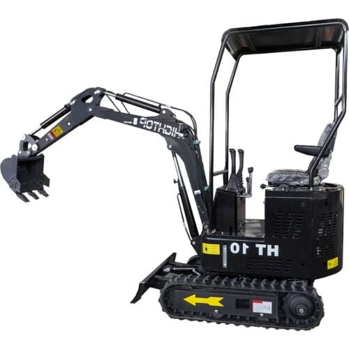 Construction Equipment Ht10 Mini Hydraulic Excavator with Japan Motor Mini Crawler Excavator