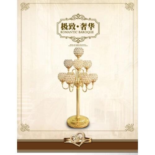 82cm Tall Wedding Crystal Candelabras Table Centerpieces candle holder