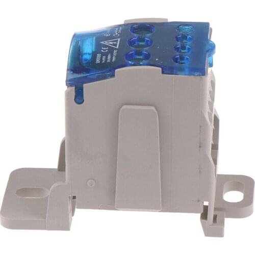 Universal Electric Wire Connector UKK80A Terminal Block Rail Distribution Box