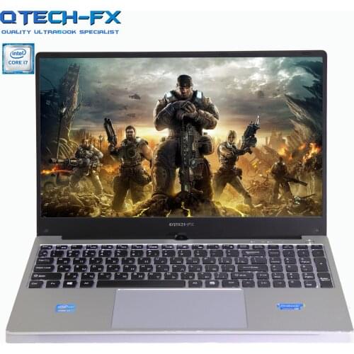 Russia Warehouse i7 16GB RAM 128/ 256GB SSD+750/ 1TB HDD Metal Game Student Office Windows 10 Fast Ultrabook Russian Keyboard