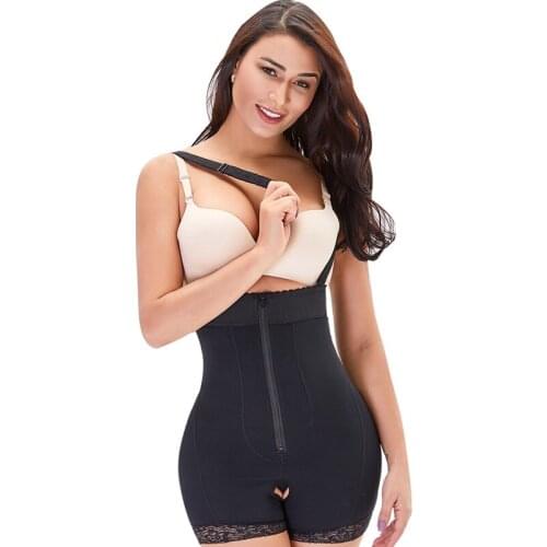 Women Sleeveless Bodysuit Tummy Belly Control Slimming Underwear Push Up Waist Support Hip Lift Body Shaper Lingerie Bodysuit