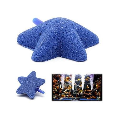 Star Shape Air Stone Bubble Aquarium Fish Tank Hydroponics Aerator Decoration for aquarium