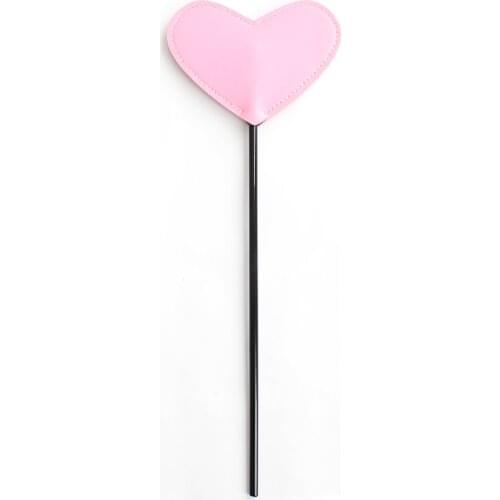 Bdsm bondage Pink Heart Whip erotic sex Game Fetish Leather sex toys for couples slave punish Spanking Paddle pony play Flogger