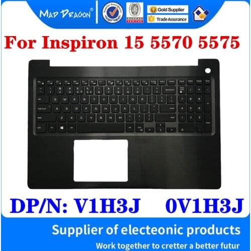 NEW C Case Cover Top Cover For Dell Inspiron 15 5570 5575 Laptops With backlight Keyboard Palmrest Upper Case 0V1H3J V1H3J