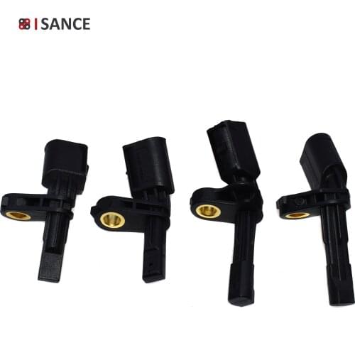 ISANCE FR FL RL RR ABS Wheel Sensor 7H0927803 7H092780 41K0927808 1K0927807 For VW Eos Jetta Golf GTI MK5 MK6 Passat B6 B7 Audi
