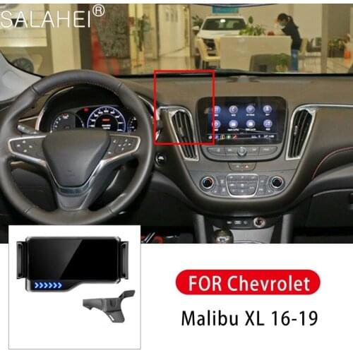 For Chevrolet Malibu 16-21 Car Mount For Mobile Phone Holder Car Air Vent Clip Stand Cell phone GPS Support For iPhone 11 XS XR