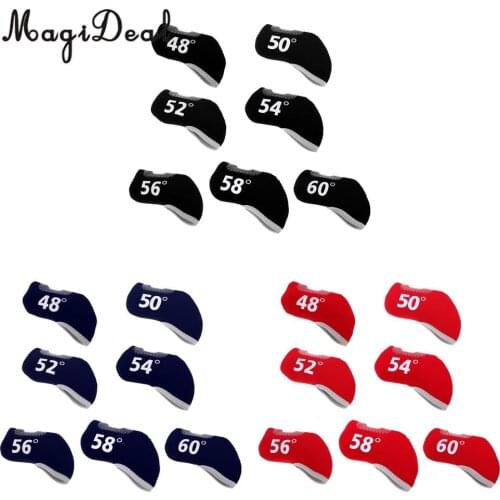 Flexible Neoprene Golf Iron Head Cover Headcover Case for Sports Golf Club Putter Protection Gear Accessories