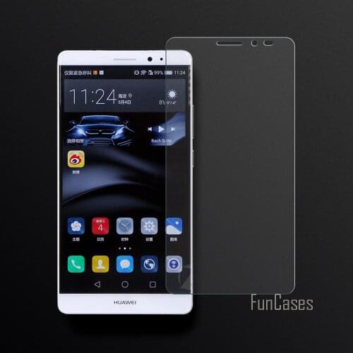 HD Screen Protector For Huawei Mate 8 Tempered Glass For Huawei Mate 8 2.5D Curved Edge Protective Film Full Coverage Front Film