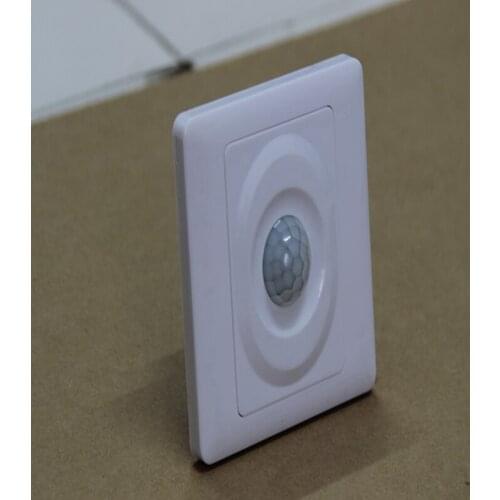 Infrared body sensor switch to LED lights energy saving lamp 86 high sensitivity adjustable light delay