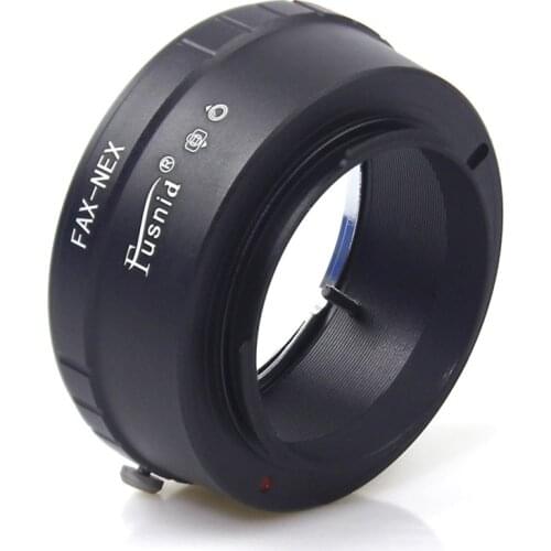 FAX fujica lens to E mount nex adapter ring with tripod for a5100 a6000 a6300 a6500 NEX3/5N/7/6/5R/5T a7 a9 a7r a7s a7r3 camera