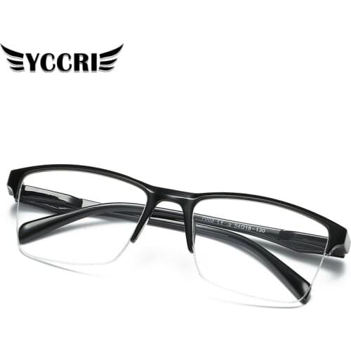YCCRI New Women Men Semi-diopter Reading Glasses Farsightedness +75 +100 +125 +150 +175 200 +225 +250 +275 +325 +350 +375 +400