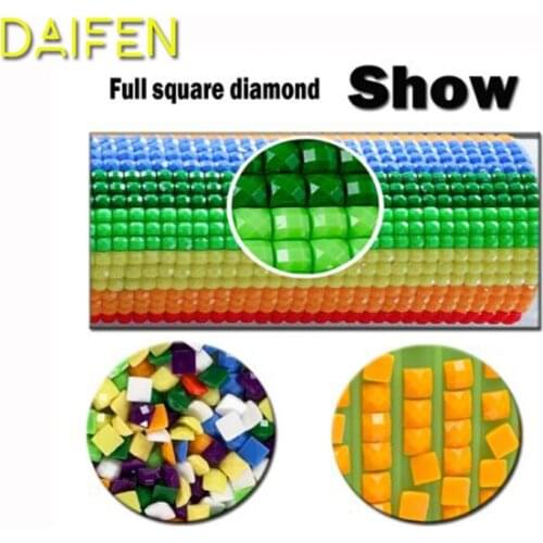 Wholesale DMC 447 Color Full Round / square Drilling Resin Diamond, diamond Painting Full Drilling Beads Stone Gem Accessory Rhi