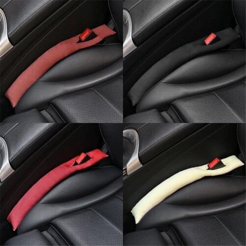 Deerskin short plush car interior anti-fall car seat gap cushion seam leak-proof protection strip interior supplies