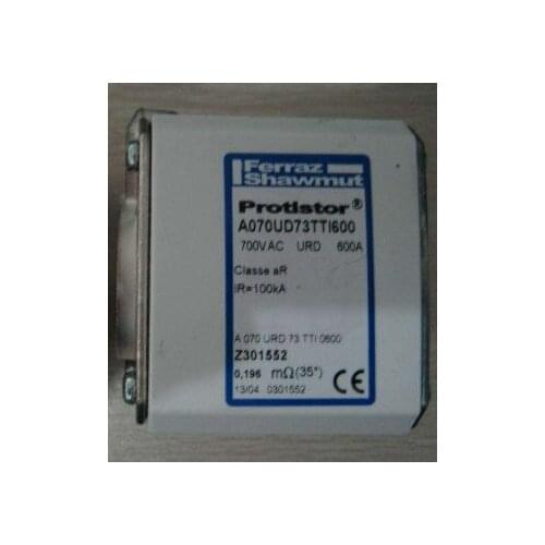 Fuses: A130UD73TTI500 1300V 500A D301050 / A130UD73TTI550 E301051 / A070UD73TTI600 Z301552 / A130UD73TTI630 F301052 aR