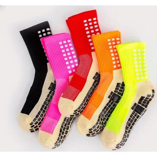 Football Socks Anti Skid Basketball Socks Dispensing Unisex Non Slip Cotton Sport Socks