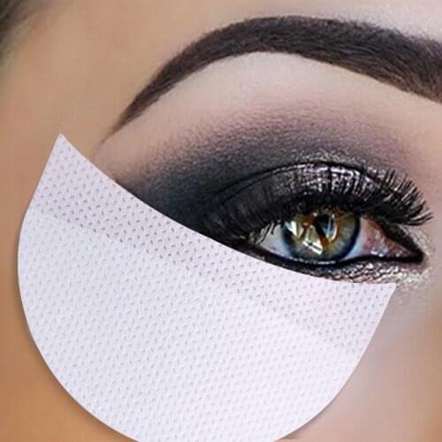 10pcs Eyeshadow Shields Protector Disposable Eyeliner Eye Shadow Shield Cotton Pad Patch Beauty Makeup Tools Accessories