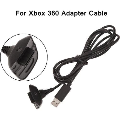 USB Wire Replacement Charger Game Controller Charging Cable For Xbox 360 Wireless Gamepad Joystick