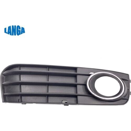 Genuine quality Bumper Fog Light Lamp Cover Chrome Fog Light Lamp Frame Cover OE: 8KD80768201C for Audi B8 one piece NOT A Pair