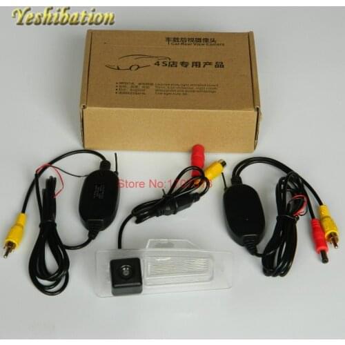 Yeshibation Wireless CCD Reverse Back Up Camera For Mazda Axela Sedan 2013~2015 Parking Camera License Plate Light