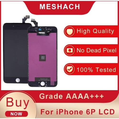 Mobile Cell Phone LCDs Display New Original Repair Parts For iPhone 6P Touch Screen Replacement Assembly Digitizer No Dead Pixel