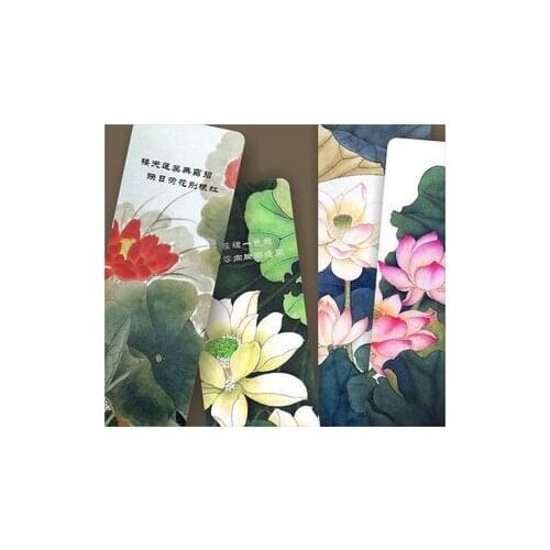 1pcs[Creative Bookmark Wholesale and Wholesale] 4 Holy Lotus Bookmarks