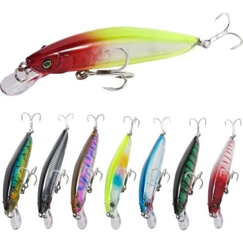 1pcs Minnow Fishing Lure 11cm 13g Floating Wobblers Pesca Artificial Crankbait Hard Bait For Bass Pike Carp Fishing Tackle