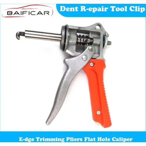 Baificar Brand New High Quality Car Free Sheet Metal Dent R-epair Tool Clip E-dge Trimming Pliers Flat Hole Caliper