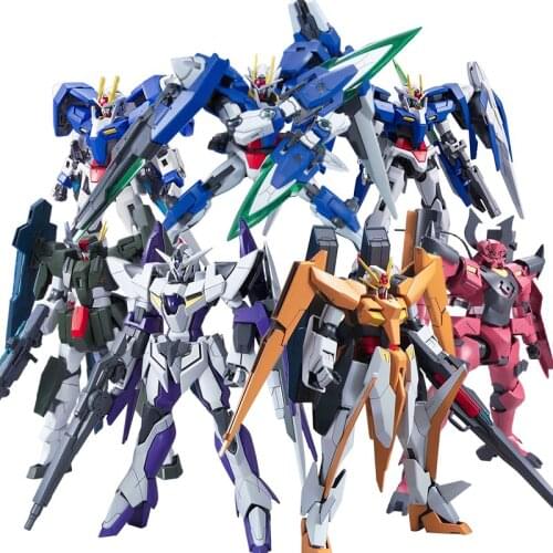 Bandai Gundam HG00 Seven Sword ARIOS GNHW Gassembly Model Toys Boy Girl Gift Action Figure Ornaments