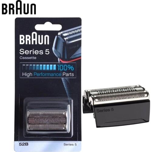 Braun 52B shavers Razor head Cassette Replacement for Series 5 Foil & Cutter High Performance Parts(5090 5050 5030)