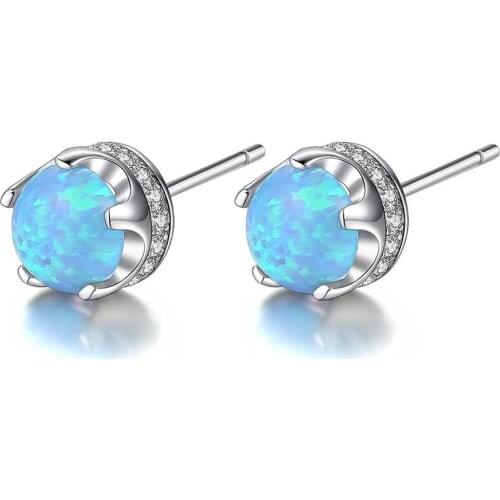 Coeufuedy Women's Silver Earrings