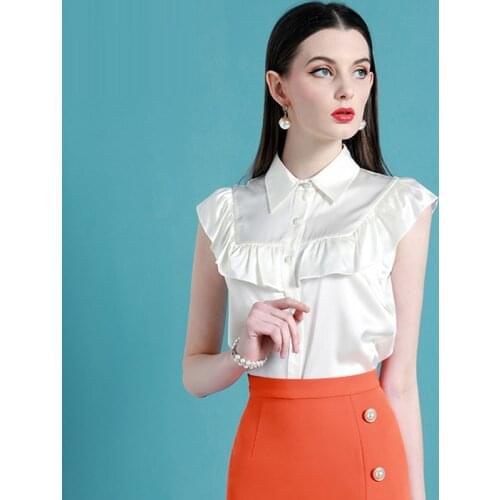 HITCH REAP Women's Ruffle Shirts