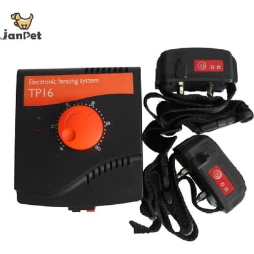 JANPET Rechargeable Electric Fence for Dogs Electronic Collar Pet Fence Dog Underground Wireless Fencing system
