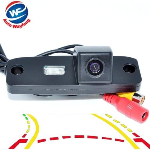Intelligent Dynamic Trajectory Tracks Parking Line Rear View Back Camera For Hyundai Elantra Terracan Tucson Accent Kia Sportage