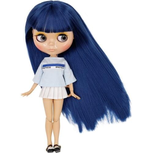 ICY DBS Blyth doll 1/6 bjd tan skin joint body shiny face 30cm toy girls gift