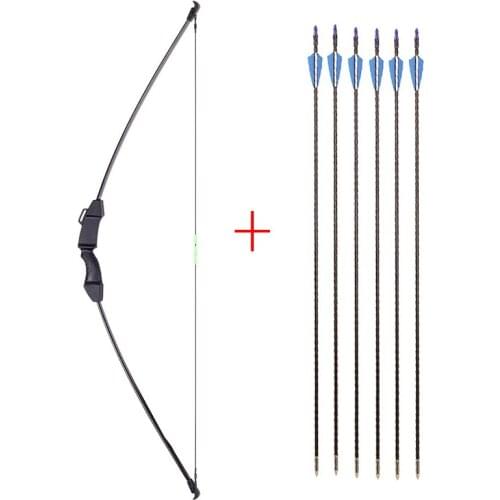 Beginner Bow And Arrow 15 Pounds Children And Youth Entertainment Bow And Arrow Archery Equipment, Shooting Bow And Arrow Set