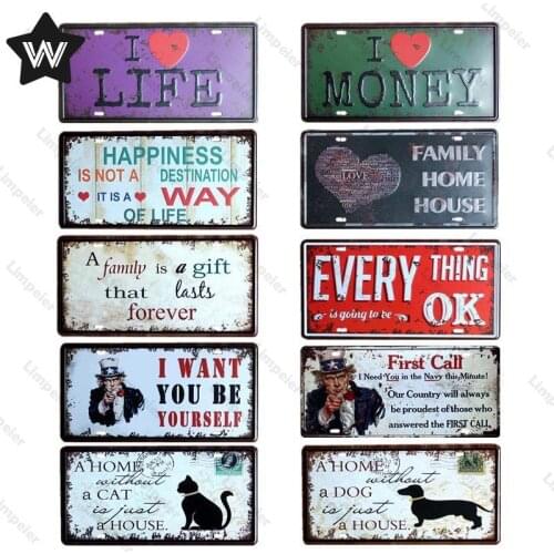 I Love Sex Tin Sign Metal Plaque I Love Life Metal Tin Sign Vintage Wall Sticker Tin Plaque Retro Shabby Sign for Man Cave Decor