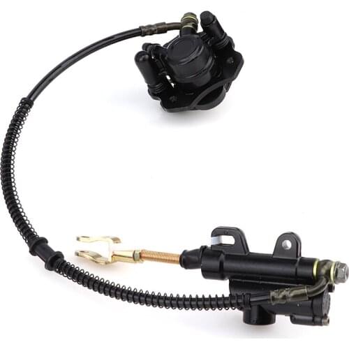 Motorcycle Hydraulic Rear Disc Brake Caliper For 110cc 125cc PIT PRO Quad Dirt Bike ATV