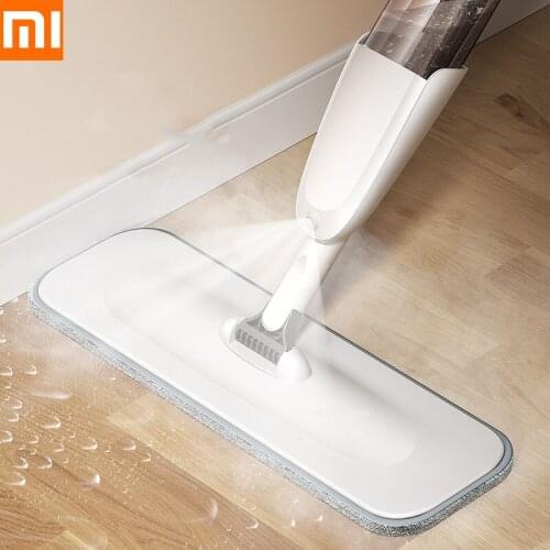 New Xiaomi Youpin Household Goods Flat Mop Water Spray Mop Mop Cleaning Supplies Lazy Mop Spray mop