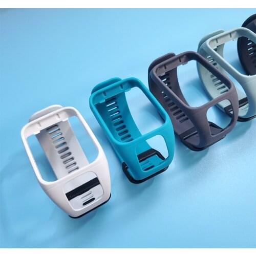 Replaceable accessories Watch Band for TomTom Runner 2 3 / Spark 3 / Adventurer / Golfer 2 Silicone Wrist Strap Sport Watchband