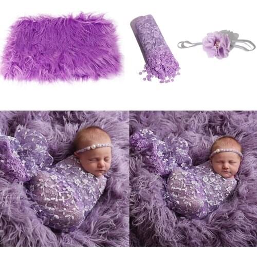 Knit Stretch Wraps Swaddle for Newborn Photography Props Baby Kids Wrap Receiving Blankets Cloth Accessories for Photo shooting