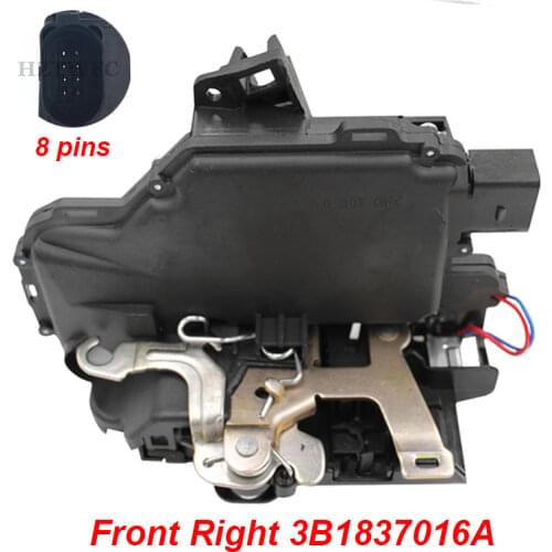 High Quality CENTRAL DOOR LOCK ACTUATOR FRONT RIGHT SIDE 3B1837016A FOR GOLF 4 IV MK4 SEAT SKODA PASSAT BORA LUPO BEETLE