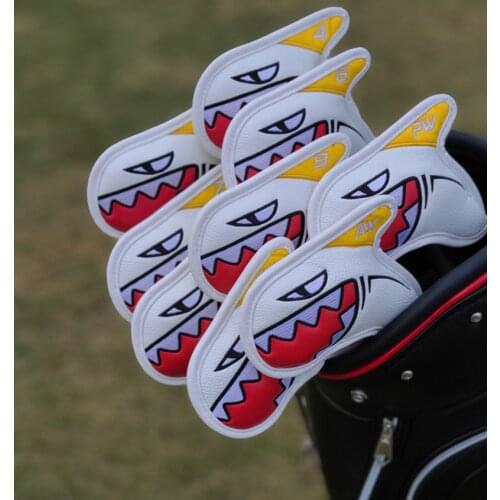 11 Pcs Golf Club Head Covers Iron Putter Head Cover Putter Headcover Golf Accessoires spider