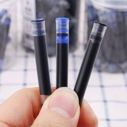 30pcs Jinhao Universal Black Blue Fountain Pen Ink Sac Cartridges 2.6mm Refills School Office Stationery M17F