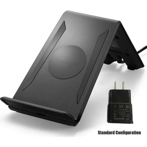 696 A6 fast Three Coils QI Wireless Charger for Samsung Fast Wireless Charging Pad for apple iPhone for xiaomi for HUAWEI charg