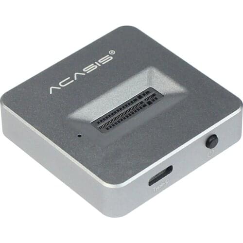 Acasis for NVME Enclosure Clone Docking Station USB 3.1 Gen 2 No Cable Clone For M.2 SSD USB to SSD Key M