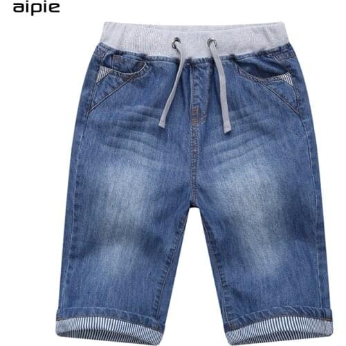 Aipie Denim Shorts For Boys