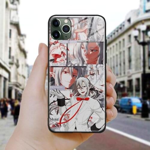 Ferid Bathory Owari no Seraph Soft Silicone Glass Phone Case Cover Shell For iPhone SE 6 6s 7 8 Plus X XR XS 11 12 Mini Pro Max