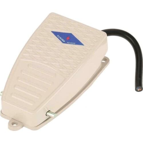 EKW-5A-B Foot switch EKW5A-B foot switch foot switch pedal aluminum alloy pedal switch belt EKW5A-B